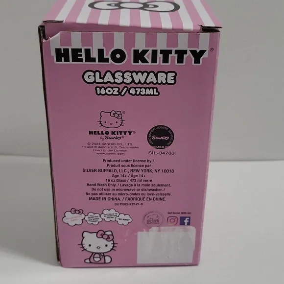 Hello Kitty 16 Oz Glassware - Picture 4 of 5